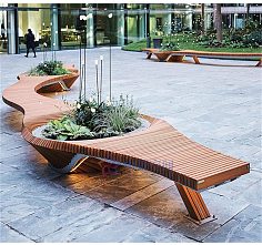 L-景觀-坐凳-樹池