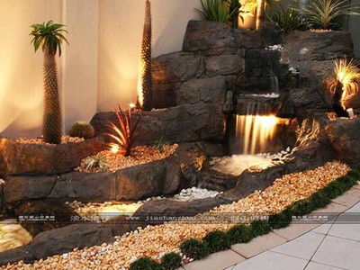 水泥假山制作成為劃時代的現代化仿真景觀